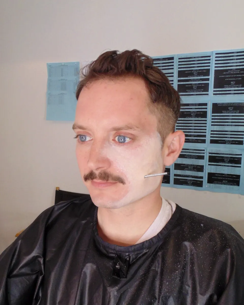 Elijah Wood, prosthetic makeup by Main Character Creations (photo 4)