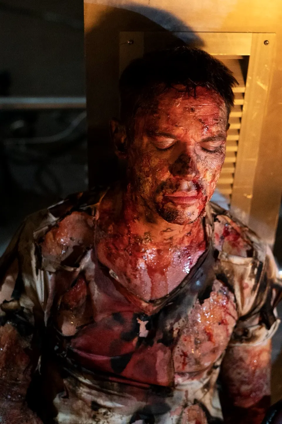 Jonathan Rhys Meyers: Burn, injury & gore effects by Main Character Creations (photo 4)