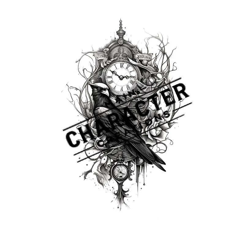 Tattoo Transfers, character makeup by Main Character Creations (photo 6)