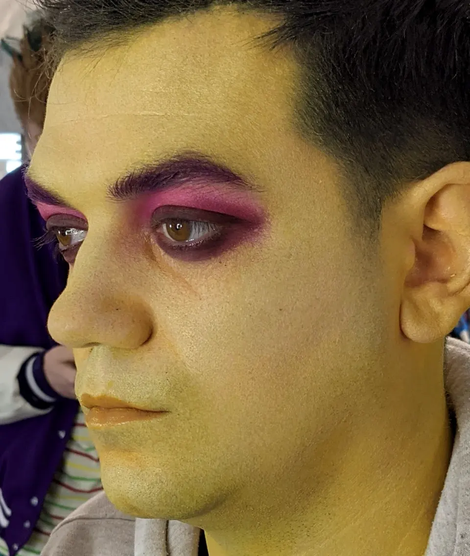 Yellow Man, character makeup by Main Character Creations (photo 2)